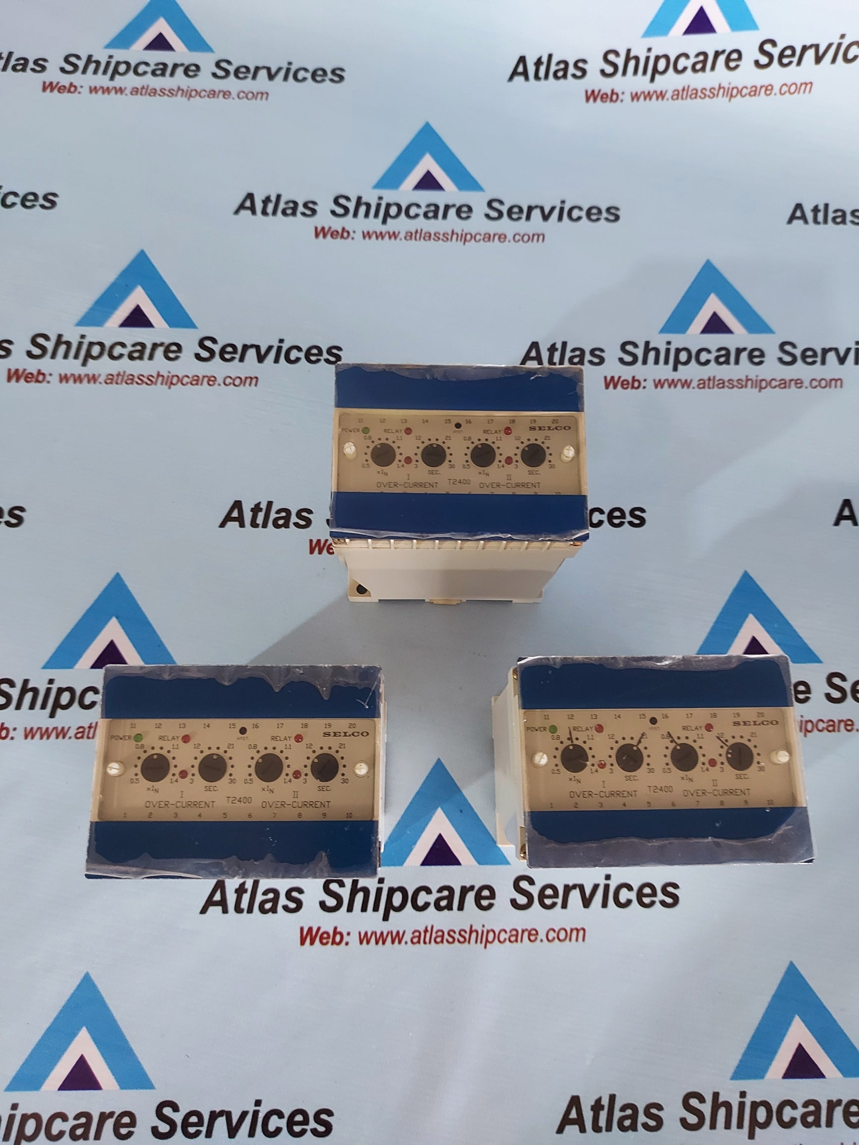 SELCO T2400 3-PHASE DUAL OVER-CURRENT RELAY T2400-06